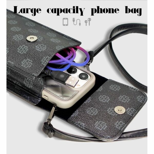ZUCK BEAR mobile phone bag GERALD black