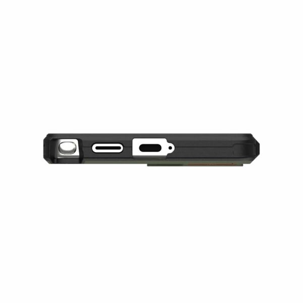 UAG Urban Armor Gear case CIVILIAN PRO with built-in magnet for SAMSUNG S25 Ultra 5G olive / orange