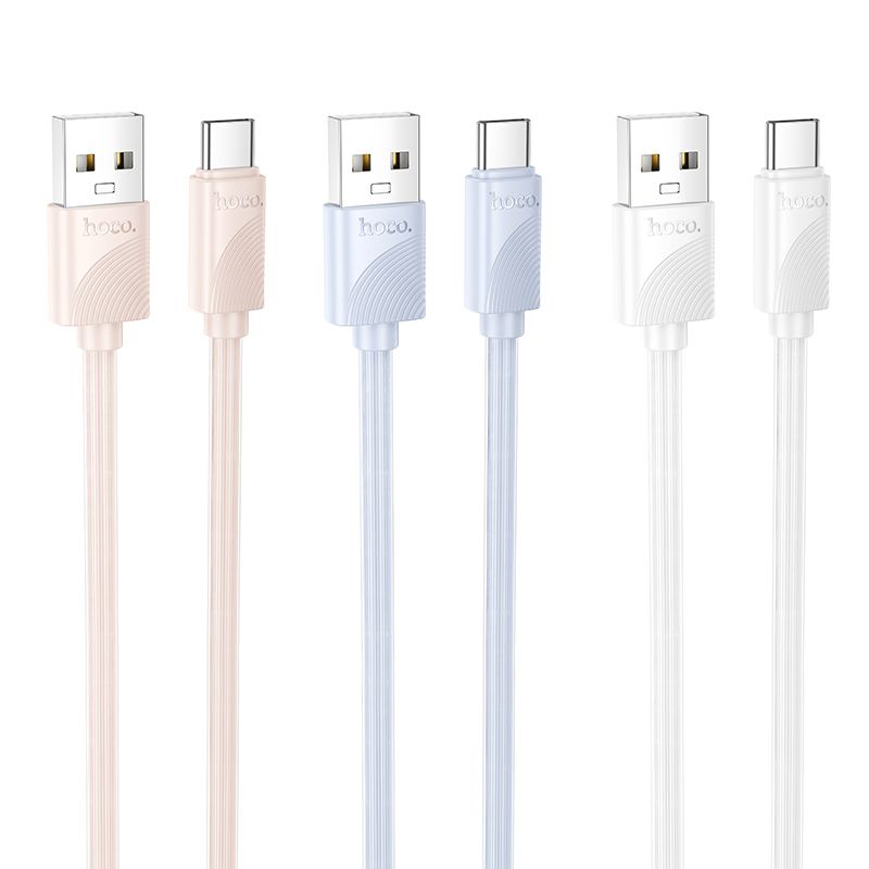 HOCO cable USB A to Lightning 2,4 A X114 1 m white
