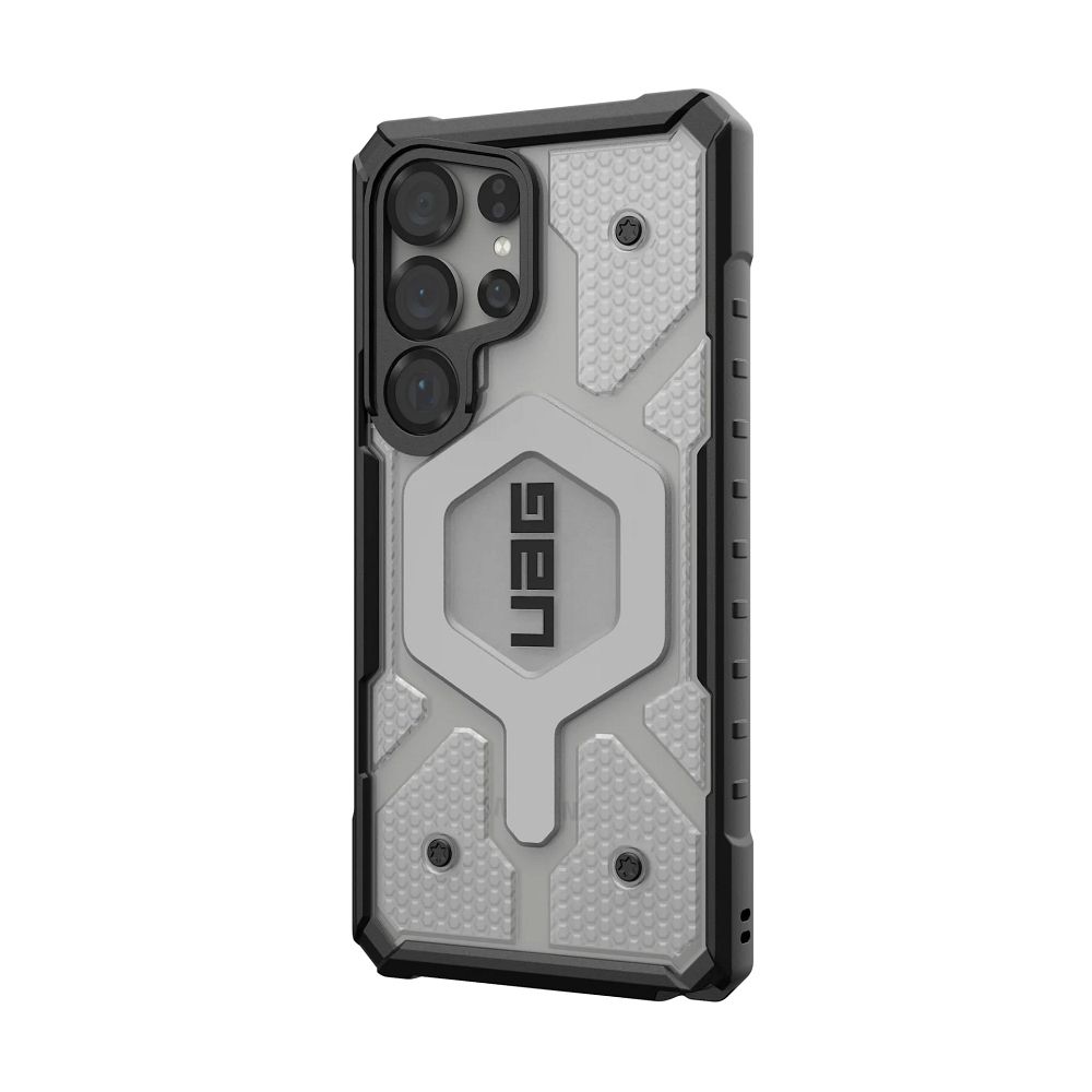 Θήκη UAG Pathfinder Clear Magnet Ice/Silver για Samsung S25 Ultra 5G με Ενσωματωμένο Μαγνήτη