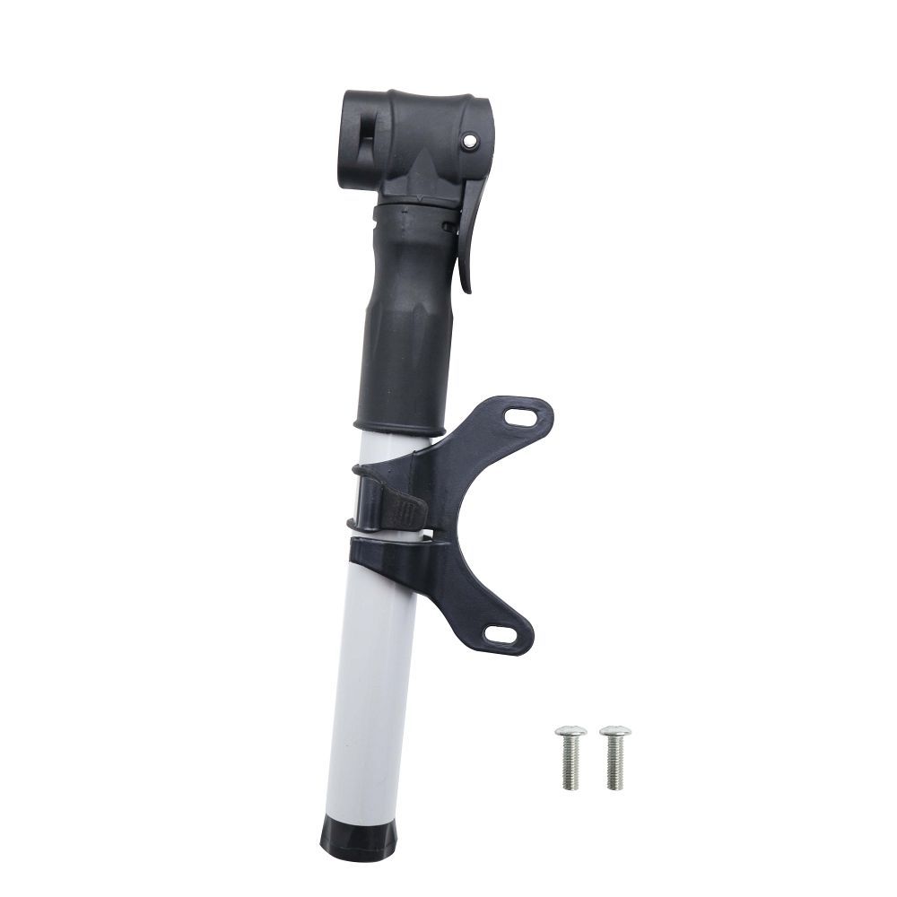 7b7f42031e8104581d7351d9b44ace7f Mini pump with mounting bracket for bike / scooter FSPMP-387 black silver