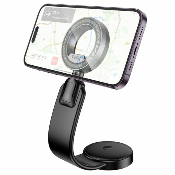 HOCO magnetic car holder for center console H71 black metal gray
