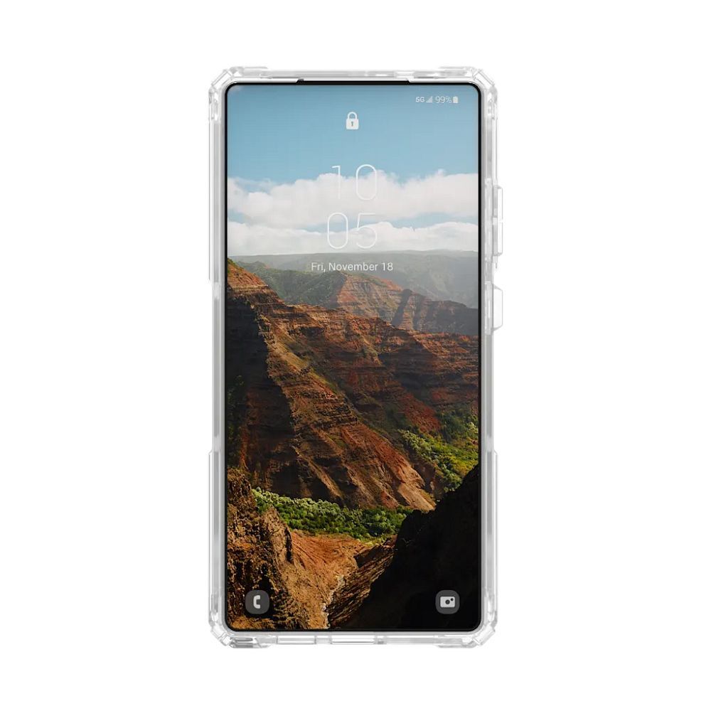 Θήκη UAG Plasma XTE Magnet Samsung S25 Ultra 5G Διάφανη / Τιτάνιο με Ενσωματωμένο Μαγνήτη