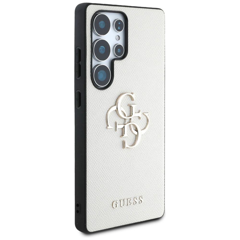 Θήκη Κινητού GUESS SAMSUNG S25 Ultra Beige με Λογότυπο 4G