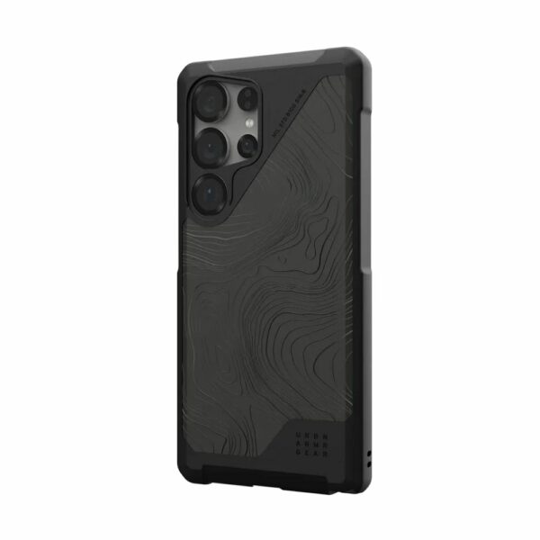 Θήκη UAG Metropolis LT Magnet Samsung S25 Ultra 5G - Μαύρη Τοπογραφία