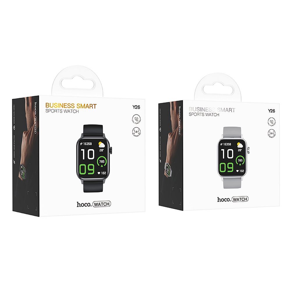 HOCO smartwatch with call function Y26 black