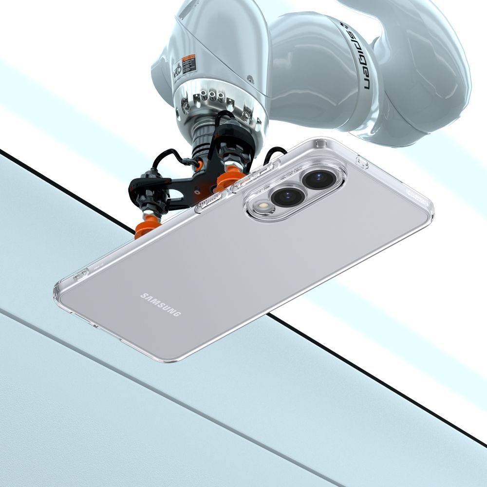 SPIGEN case LIQUID CRYSTAL for SAMSUNG S25 Edge crystal clear