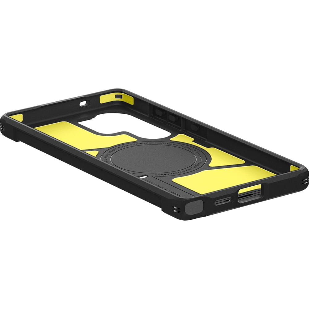 SPIGEN case TOUGH ARMOR compatible with MagSafe for SAMSUNG S25 Ultra black