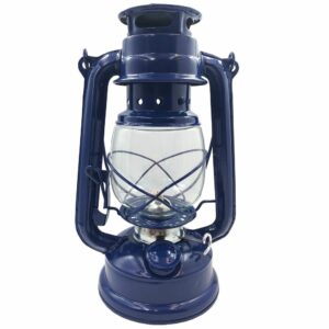 Oil lamp 24.5 cm RC034 blue