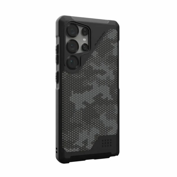 UAG Urban Armor Gear case METROPOLIS LT MAGNET with built-in magnet for SAMSUNG S25 Ultra 5G kevlar black