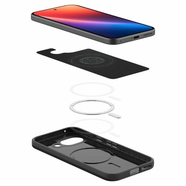 SPIGEN case THIN FIT MAG compatible with MagSafe for GOOGLE PIXEL 9A black