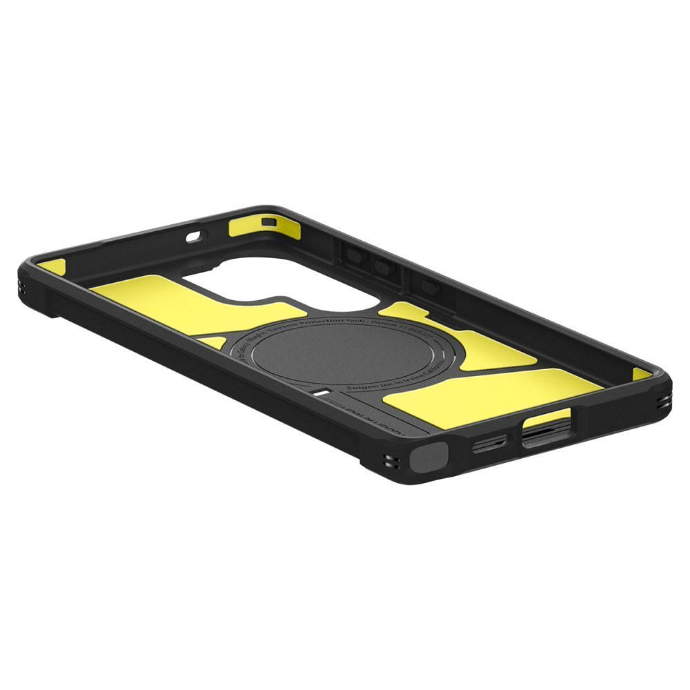SPIGEN case TOUGH ARMOR compatible with MagSafe for SAMSUNG S25 Ultra abyss green