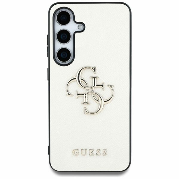 Θήκη Κινητού GUESS SAMSUNG S25 PU Grained Big 4G Beige