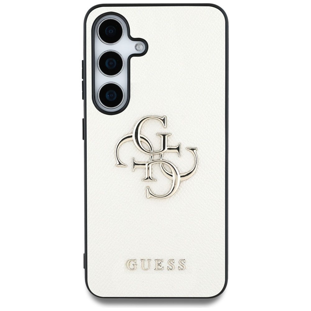 Θήκη Κινητού GUESS SAMSUNG S25 PU Grained Big 4G Beige