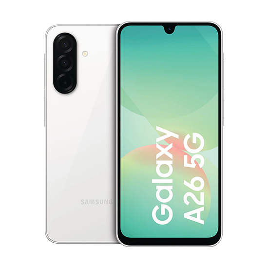 8806097072874 Samsung Galaxy A26 5G A266 Dual Sim 6GB RAM 128GB - White