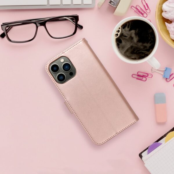 MEZZO Book case for IPHONE 12 / 12 PRO tree rose gold