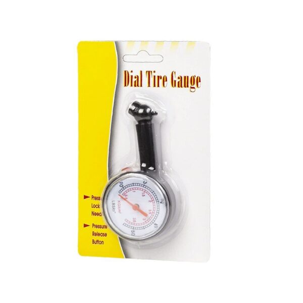 Car tire pressure gauge black