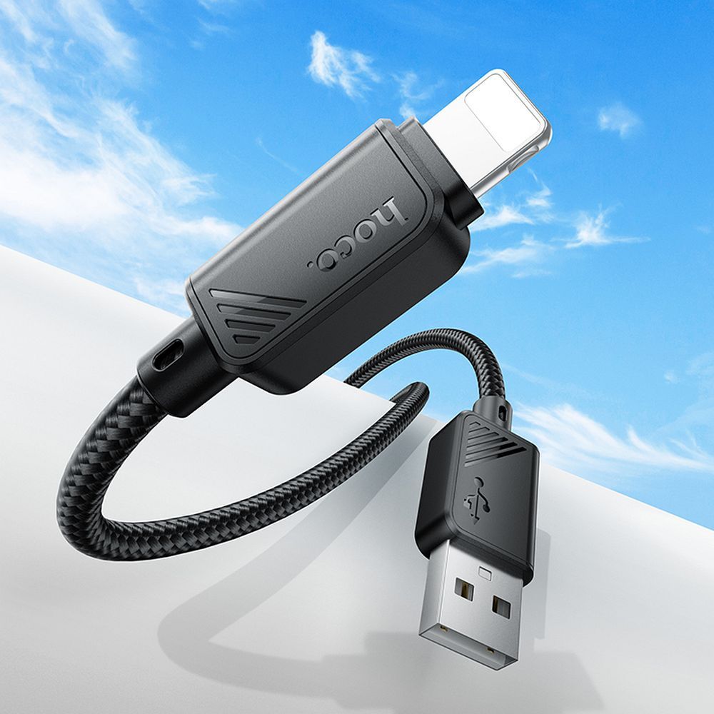 HOCO cable USB A to Lightning 2,4A X113 1 m black