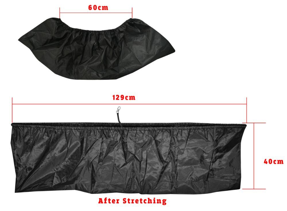 Cover for bike / scooter FSBPC-043 black