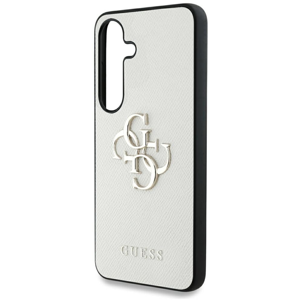 Θήκη Κινητού GUESS SAMSUNG S25 PU Grained Big 4G Beige