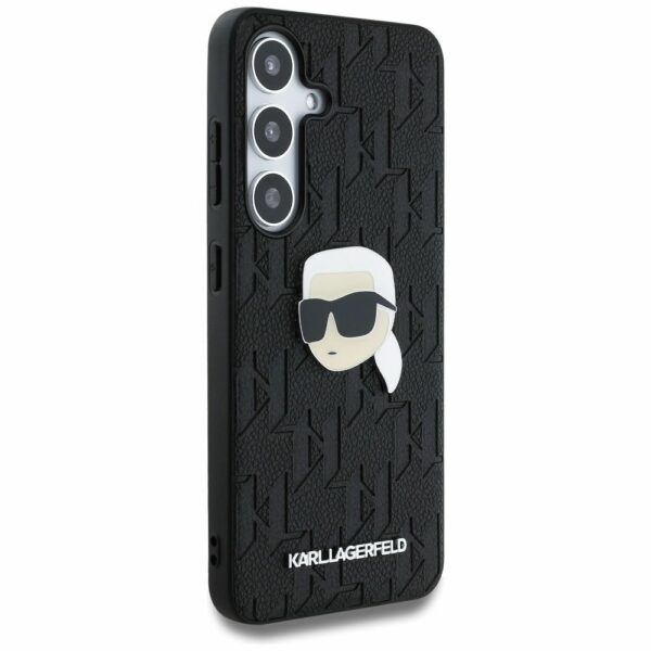 KARL LAGERFELD case for SAMSUNG S25 Plus KLHCS25MPGKLKIPK (PU Monogram K. Head Pin) black