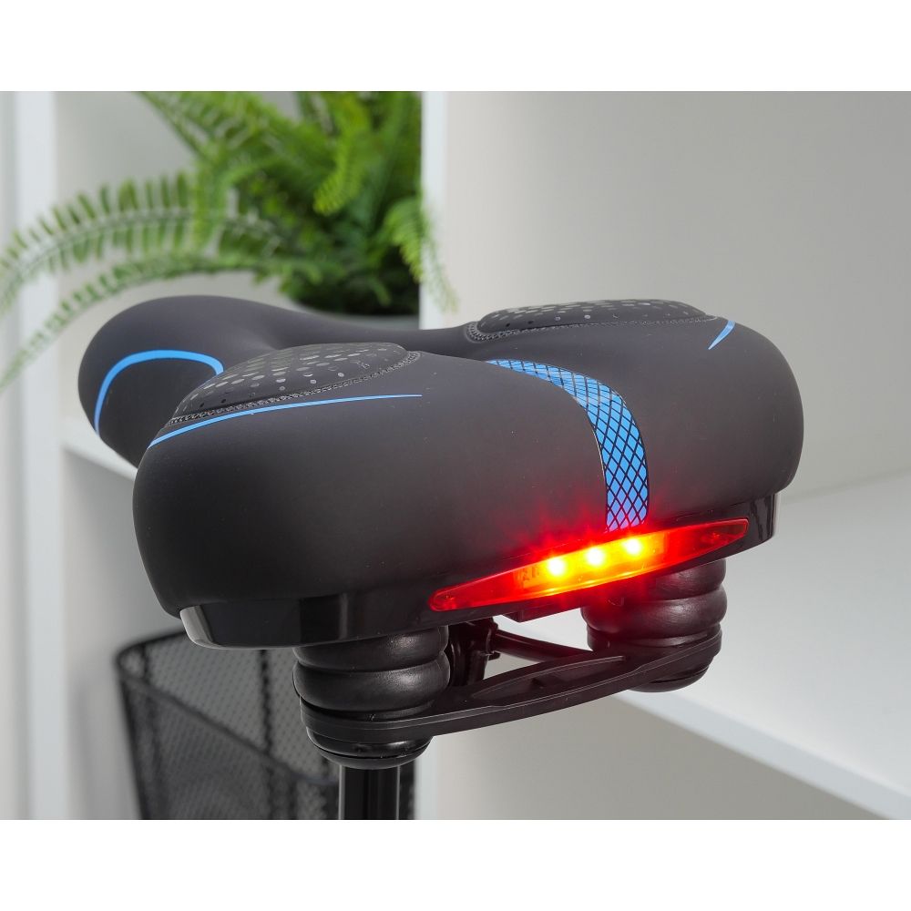 8bc4e813ec8e259b457067a2606bb5a0 Bike saddle with built-in LED light FSBSD-232-1 black