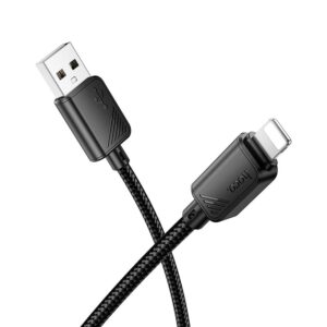 HOCO cable USB A to Lightning 2,4A X113 1 m black