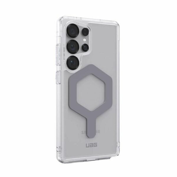 UAG Urban Armor Gear case PLYO PRO with built-in magnet for SAMSUNG S25 Ultra 5G ice / silver