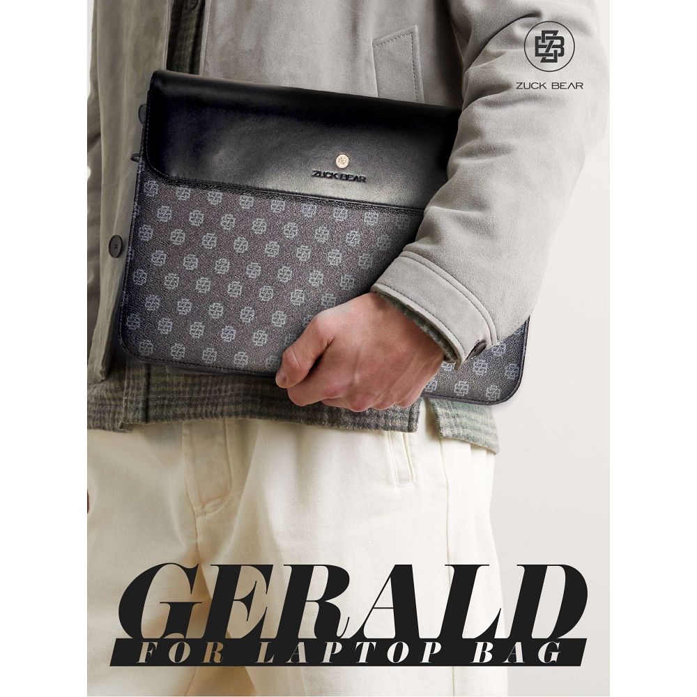 ZUCK BEAR laptop bag GERALD black