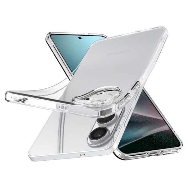 SPIGEN case LIQUID CRYSTAL for SAMSUNG S25 Edge crystal clear