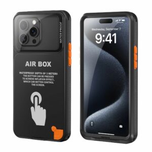 Waterproof case SHELLBOX AIRBOX 6.7 universal black