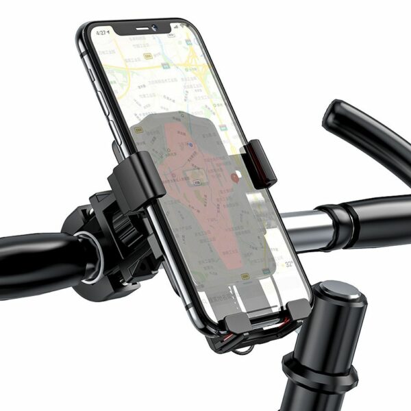 HOCO bike / motorcycle clamp holder for handlebar CA73 black red