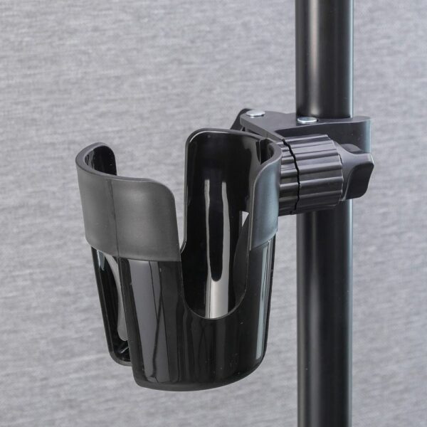 Bottle cage with bracket FSCGE-105 black