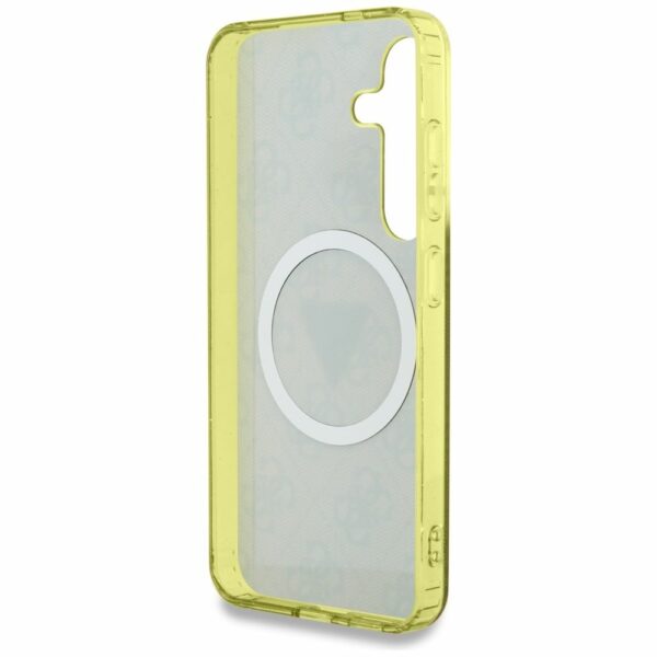 Θήκη Κινητού GUESS Magnetic Glitter για Samsung S25 - Καφέ