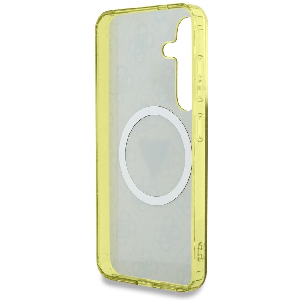 Θήκη Κινητού GUESS Magnetic Glitter για Samsung S25 - Καφέ