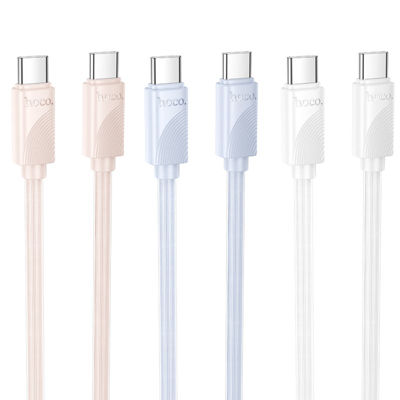 HOCO cable Type C to Type C 3A 60W X114 1 m white
