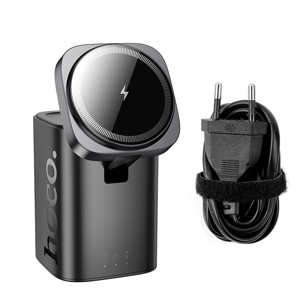 Ασύρματος Φορτιστής HOCO 6 σε 1 για Apple Watch & Συσκευές PD/QC 65W CQ20A Μαύρος