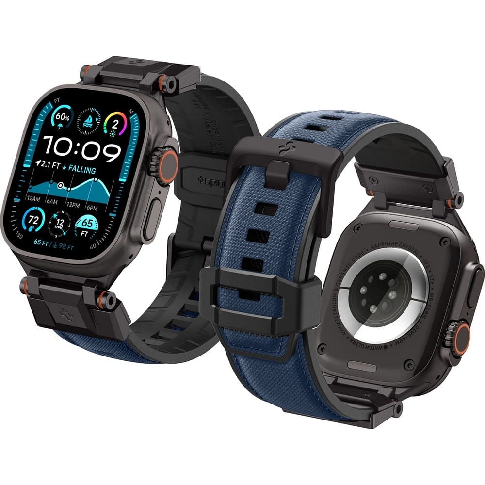 SPIGEN case DURAPRO ARMOR for APPLE Watch 6/7/8/9/10/SE/ULTRA 1/2 (44/45/46/49 mm) navy blue