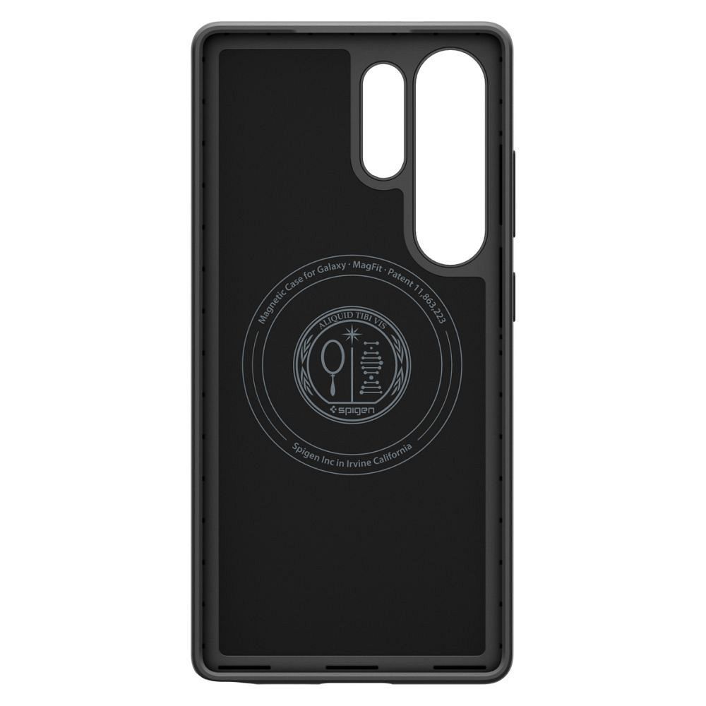 SPIGEN case THIN FIT MAG compatible with MagSafe for SAMSUNG S25 Ultra black