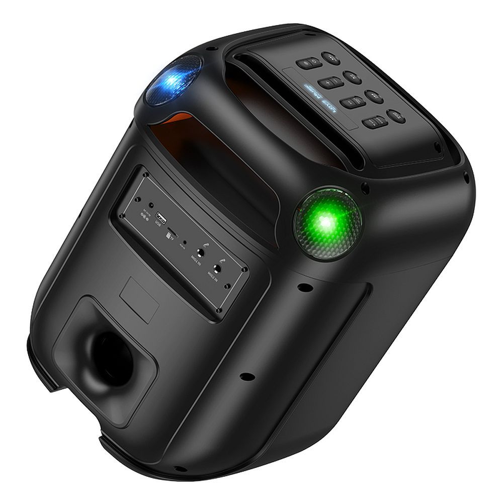 HOCO speaker bluetooth + 2 x wireless microphones HA13 black