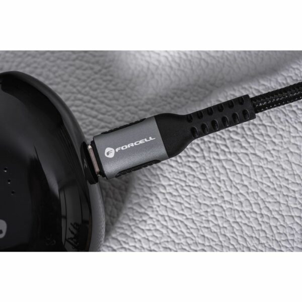 FORCELL F-ENERGY C256 cable USB A to Type C QC3.0 3A 66W Cafule 2 m black