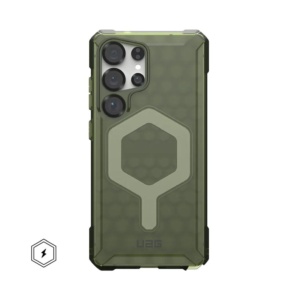 Θήκη UAG Essential Armor Magnet Olive για Samsung S25 Ultra 5G με Ενσωματωμένο Μαγνήτη