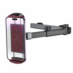 HOCO telescopic car holder for headrest (4,5" - 13") H69 black and red