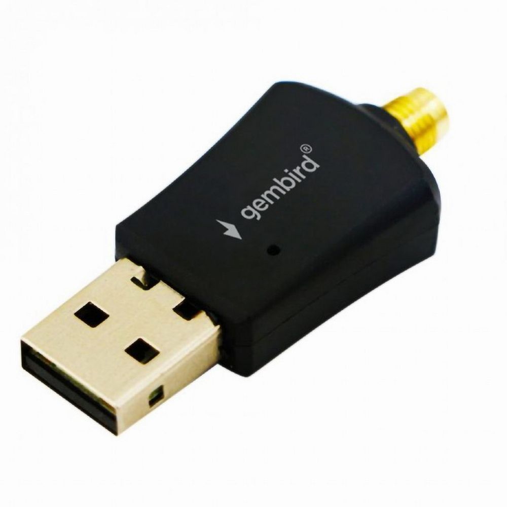 94d69fbd8488bea4cfd861893f389d05 GEMBIRD network card USB A with detachable antenna WiFi WNP-UA300P-02 black