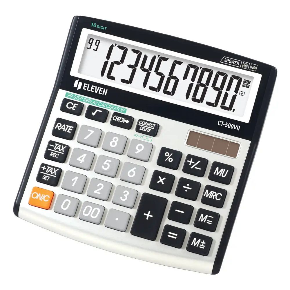 Αριθμομηχανή Γραφείου ELEVEN CT-500VII Μαύρη/Άσπρη