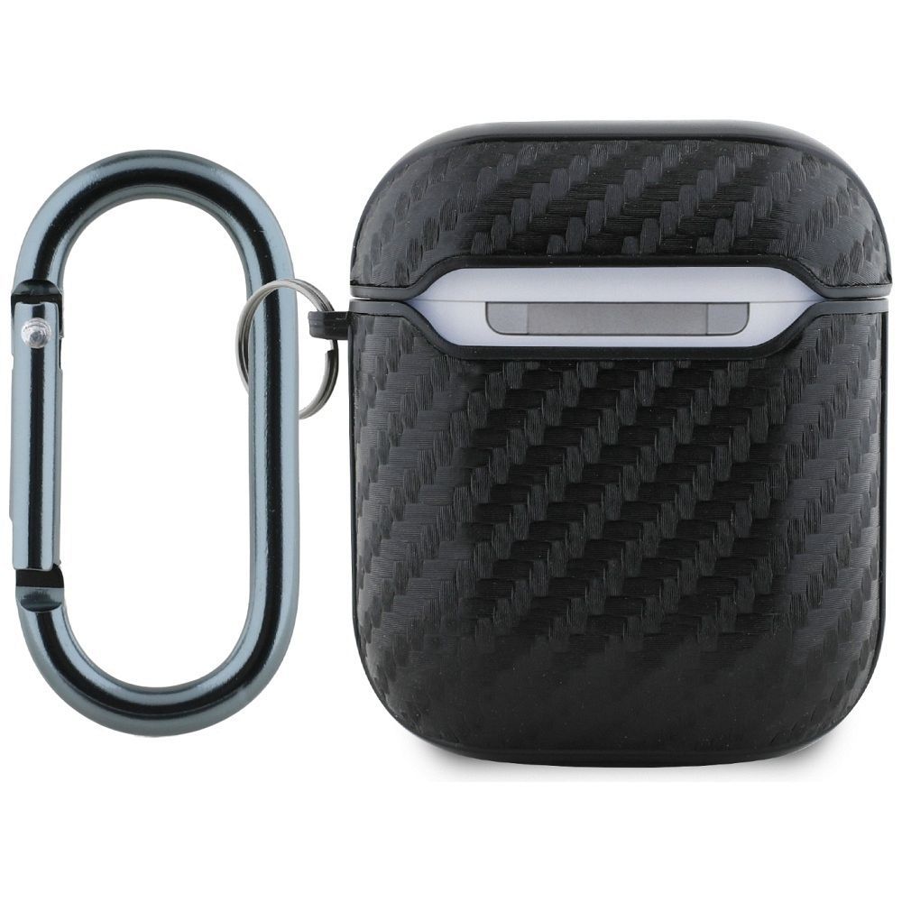 RED BULL case for APPLE AirPods 1 / 2 RBA2PUCAILK (PU Carbon W/ Logo) black