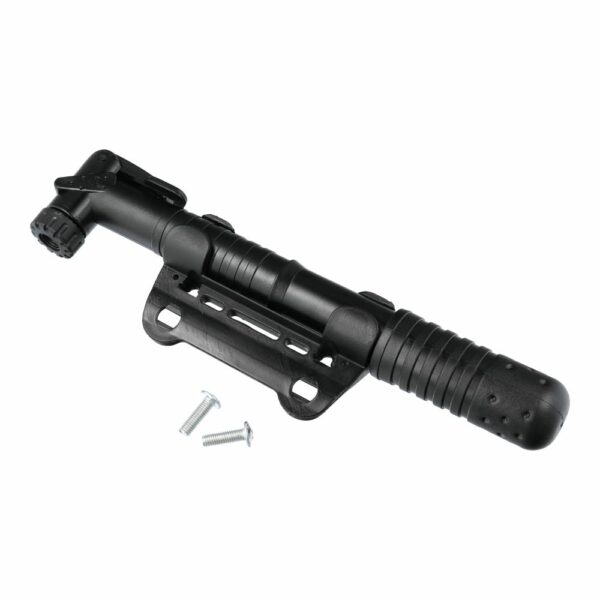 Mini pump with mounting bracket for bike / scooter FSPMP-126 blue