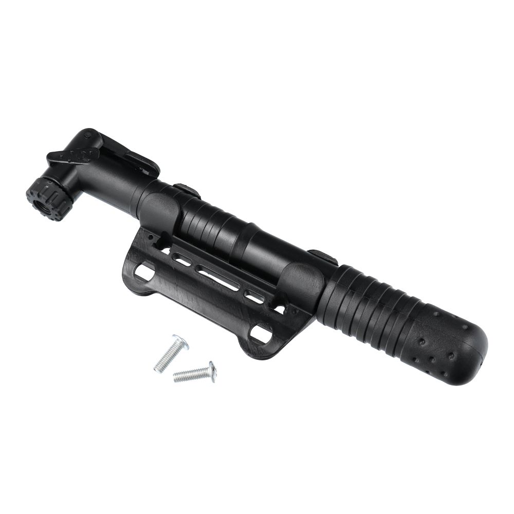 96581b49ea8f70e4ceedf5bd9ff04405 Mini pump with mounting bracket for bike / scooter FSPMP-126 blue