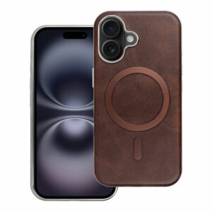 GENTLEMAN MAG COVER Case compatible with MagSafe for IPHONE 15 PRO MAX brown