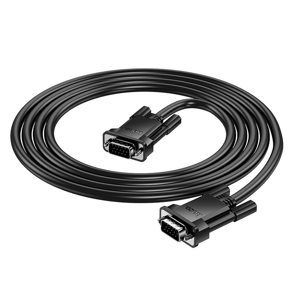HOCO cable VGA (male) to VGA (male) HD 1080p US11 2 m black